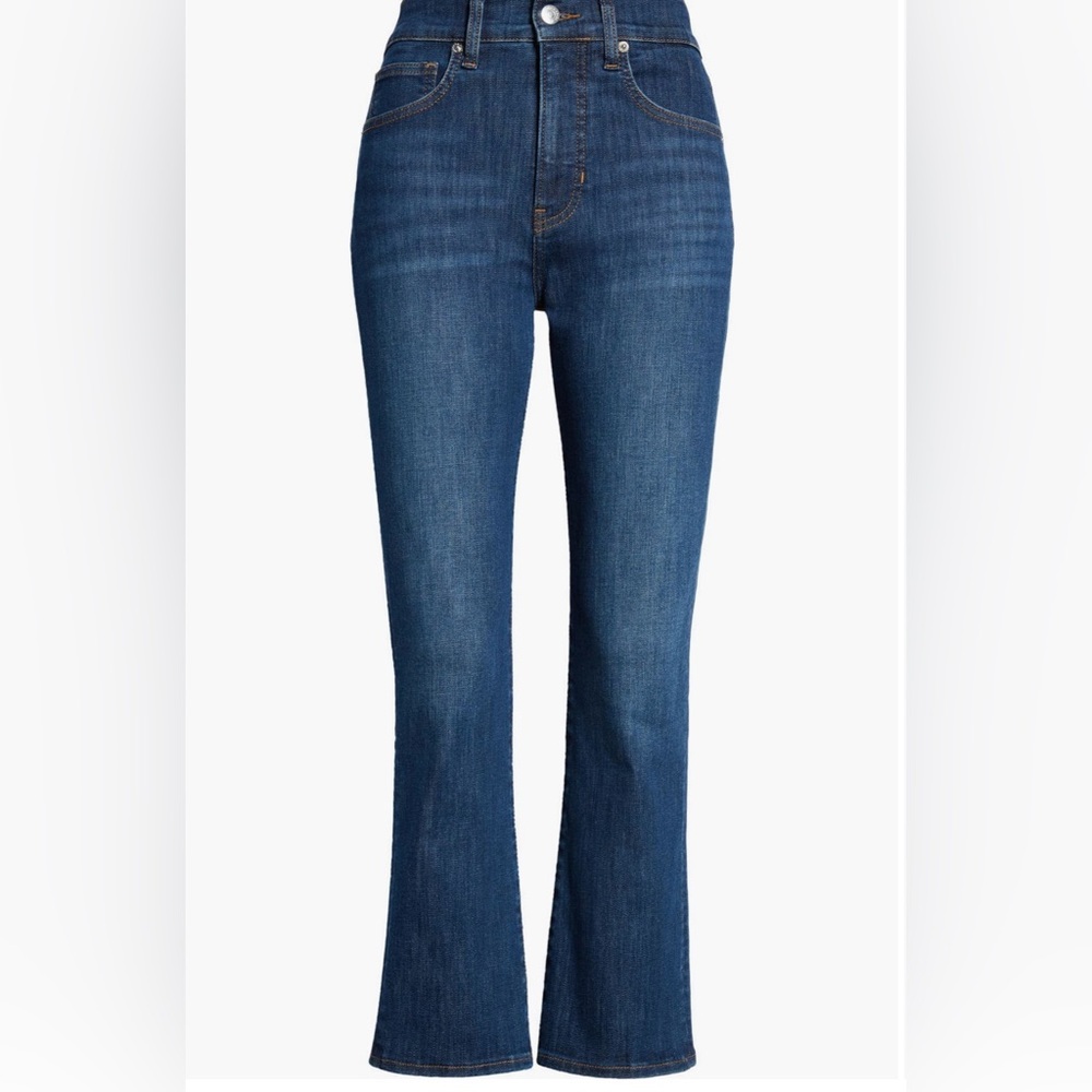 Veronica Beard High Waist Carly Kick Flare Jeans